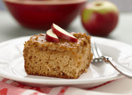 Caramel Apple Sticky Cake