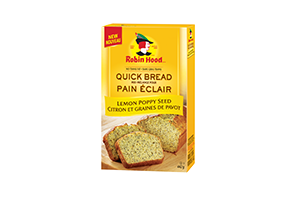 500 Lemon Poppy Seed Flavoured Quick Bread