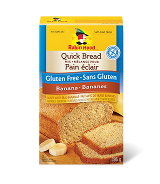 Robin Hood® Gluten Free Banana Flavoured Quick Bread Mix
