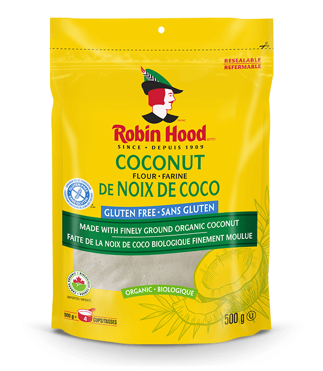 Farine de noix de coco biologique Robin Hood® sans gluten