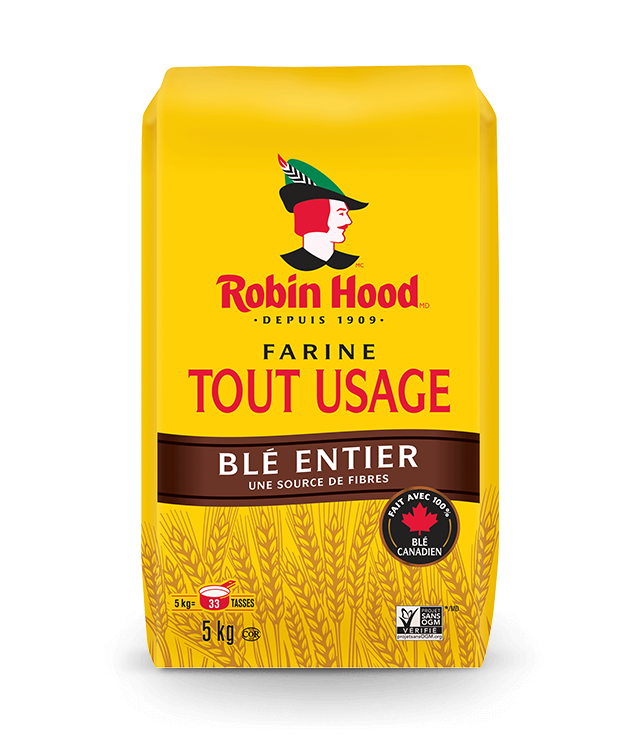 Farine de blé entier tout usage <strong>Robin Hood<sup>®</sup></strong>
