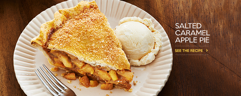 Salted Caramel Apple Pie
