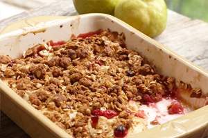 Fabulous Fall Fruit Crisp