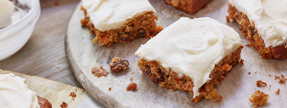 Honey Carrot Cake Squares Recipes Robin Hood®