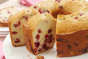 Double Cranberry Cake