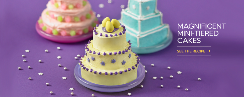 Magnificent Mini-Tiered Cakes