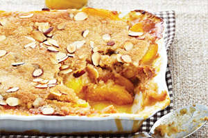 Dulce Peach Cobbler