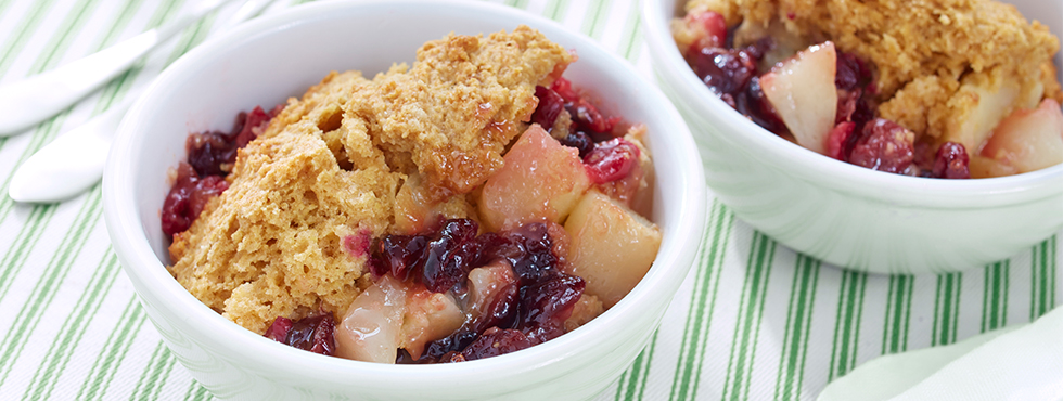 Pear and Cranberry Cobbler | Recipes