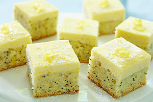 Double Lemon Poppy Seed Squares Double Lemon Poppy Seed Squares