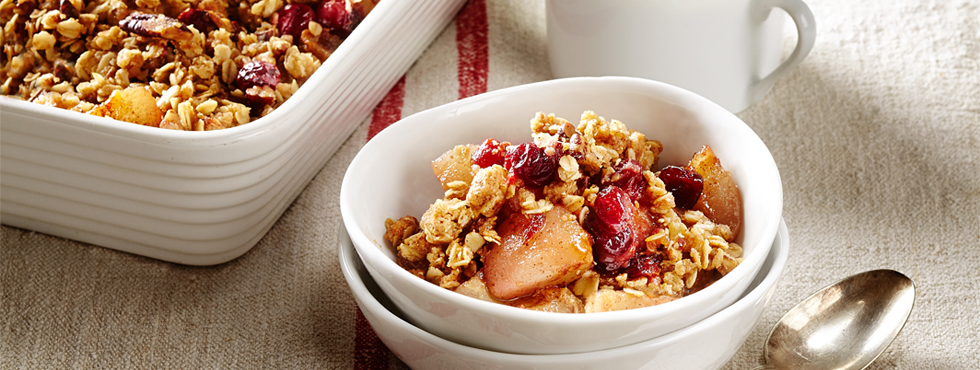 Pear & Cranberry Crisp | Recipes