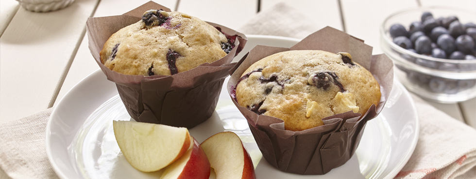 Apple Blueberry Muffins | Recipes