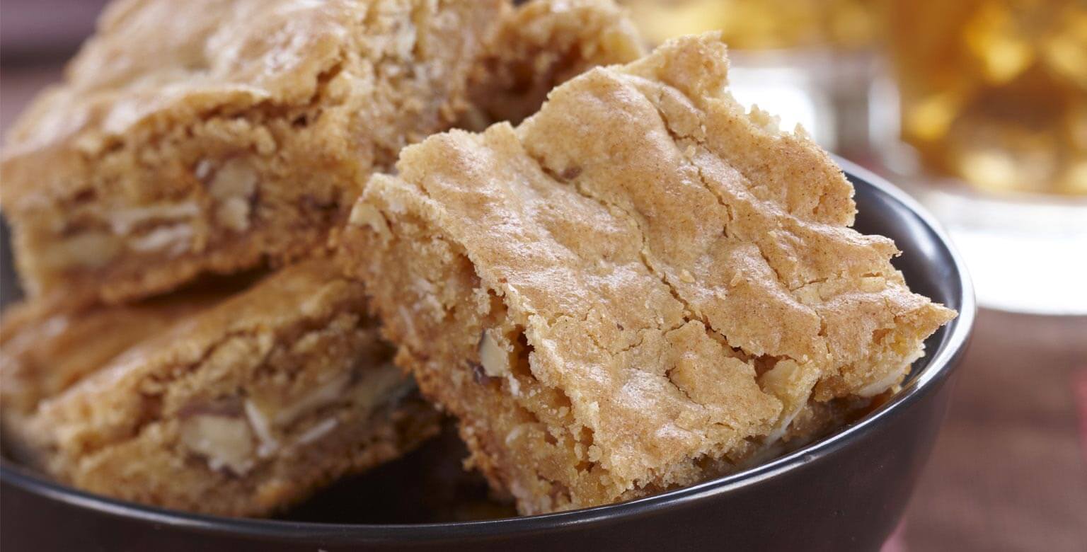 Chewy Butterscotch Squares