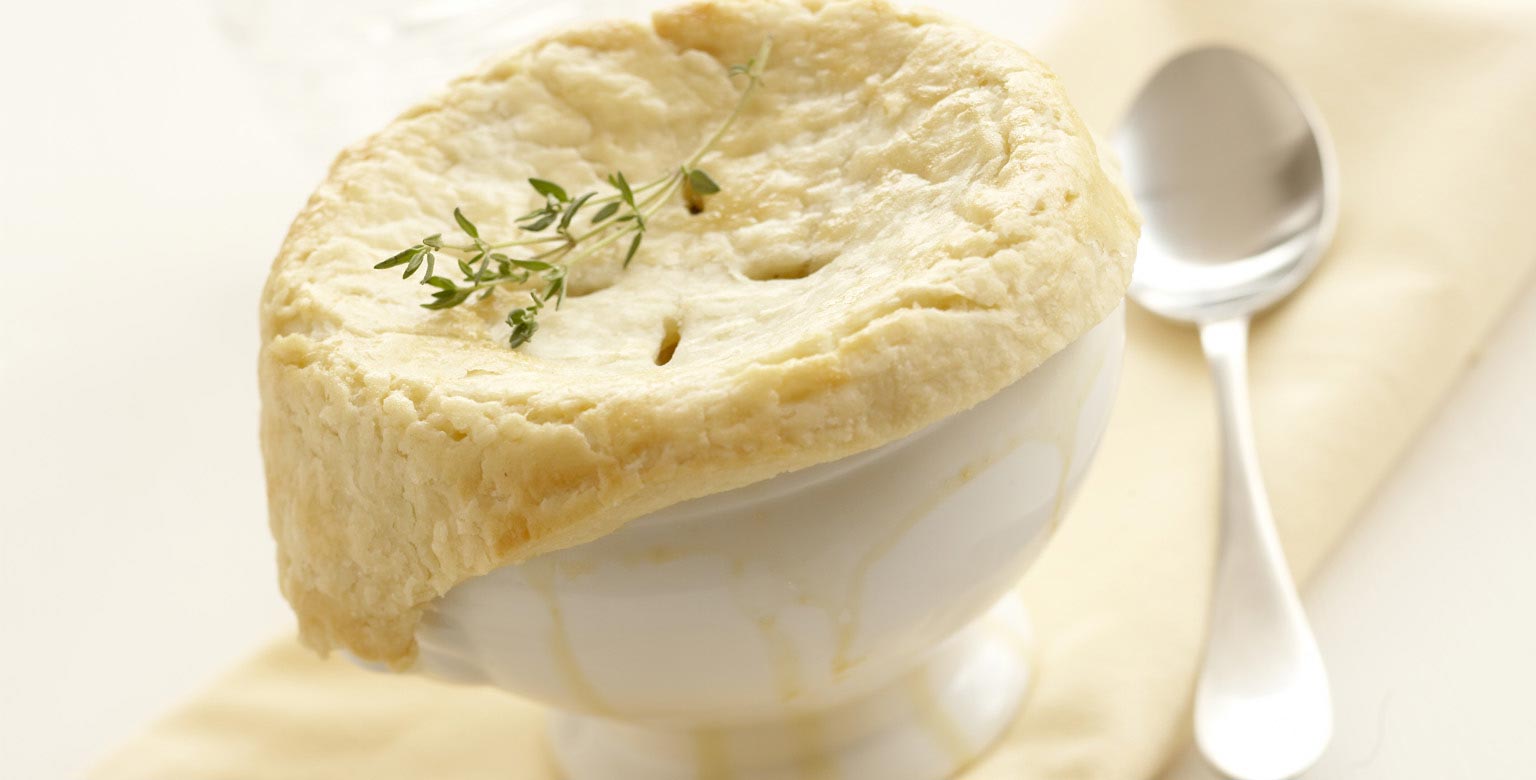 Chicken Pot Pie with Canola Oil Pastry