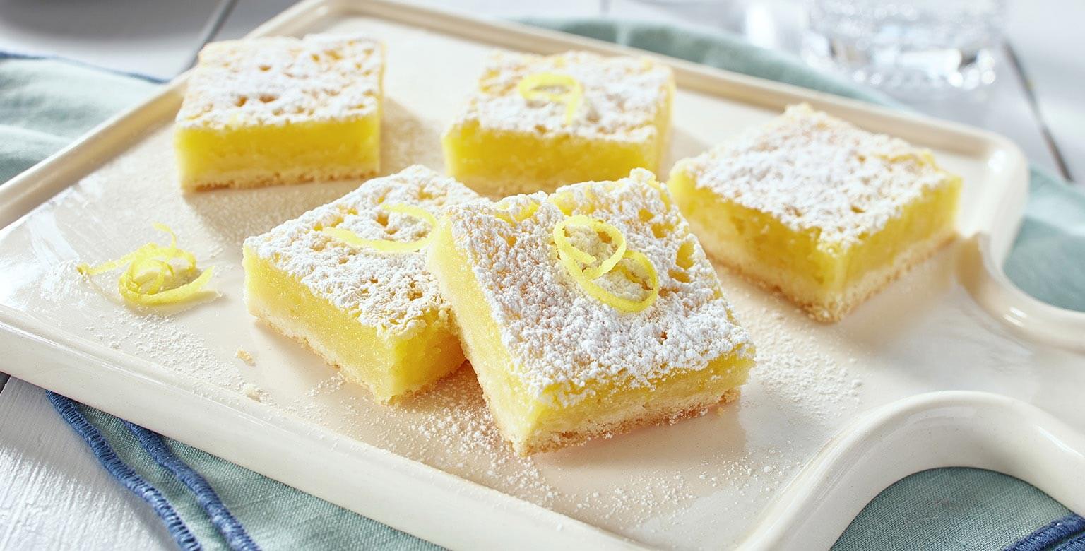 Luscious Lemon Squares (and yes they are gluten free*!!!!!)