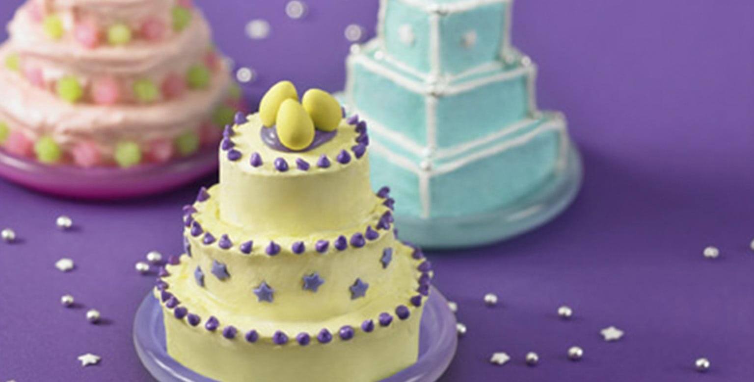 Magnificent Mini-Tiered Cakes
