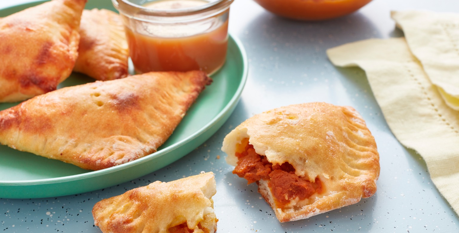 Pumpkin Hand Pies — Two Ingredient Dough