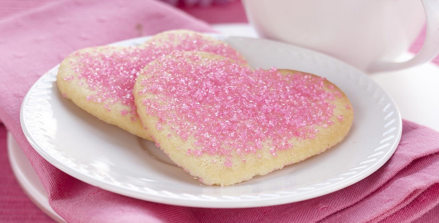 Voir la recette - Biscuits sucrés de la St-Valentin
