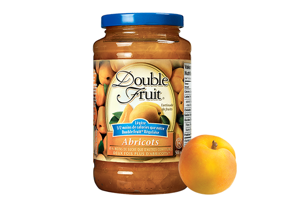 Double Fruit<sup class='TM'> ®</sup> tartinade d'abricots Légère