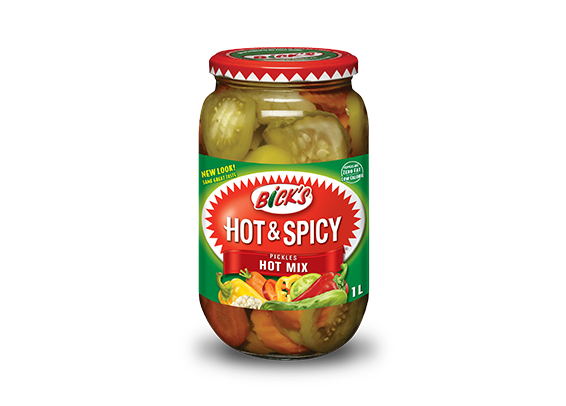 <strong>Bick’s<sup>®</sup></strong> Hot Mix Pickles