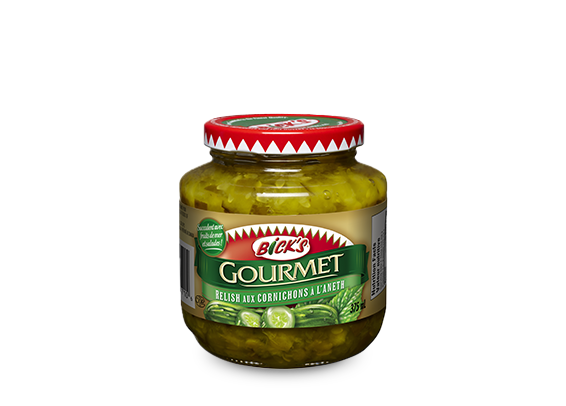 Relish cornichons à l'aneth <strong>Bick’s<sup>®</sup></strong>