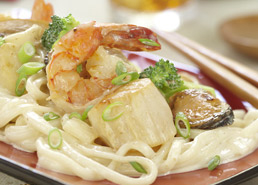 Creamy Seafood Noodles