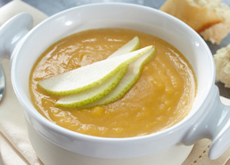 Sweet Potato, Pear and Ginger Soup