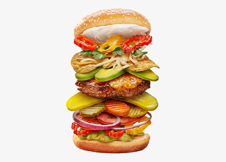 Recipe Image of The Smokin’ Nacho Burger