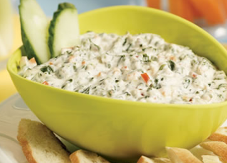 Recipe Image of Zesty Spinach Dip