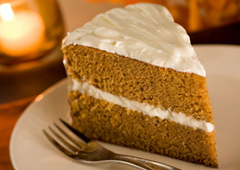 Pumpkin Layer Cake with Cream Cheese Frosting