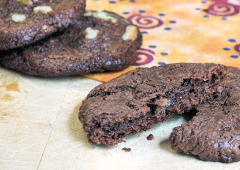 Biscuits au chocolat super-fondants