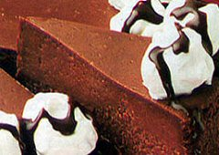 Luscious Baked Chocolate Cheesecake