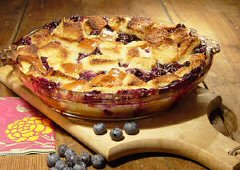 Blueberry Spice Bread Pudding