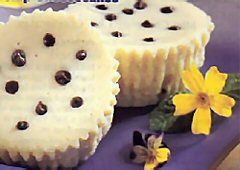 Mini-gâteaux au fromage aux milles grains de choco