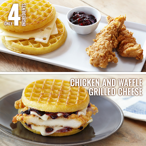 Chicken And Waffle Grilled Cheese - Smucker's®