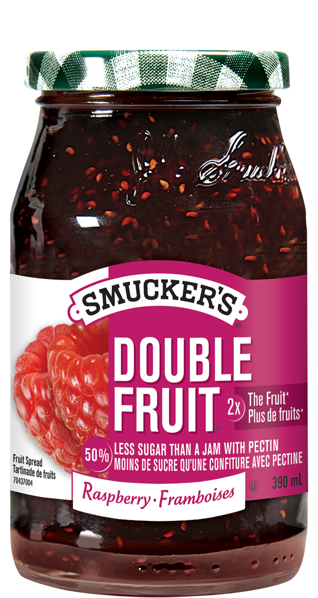 Smucker&apos;s® Double Fruit® Raspberry Fruit Spread