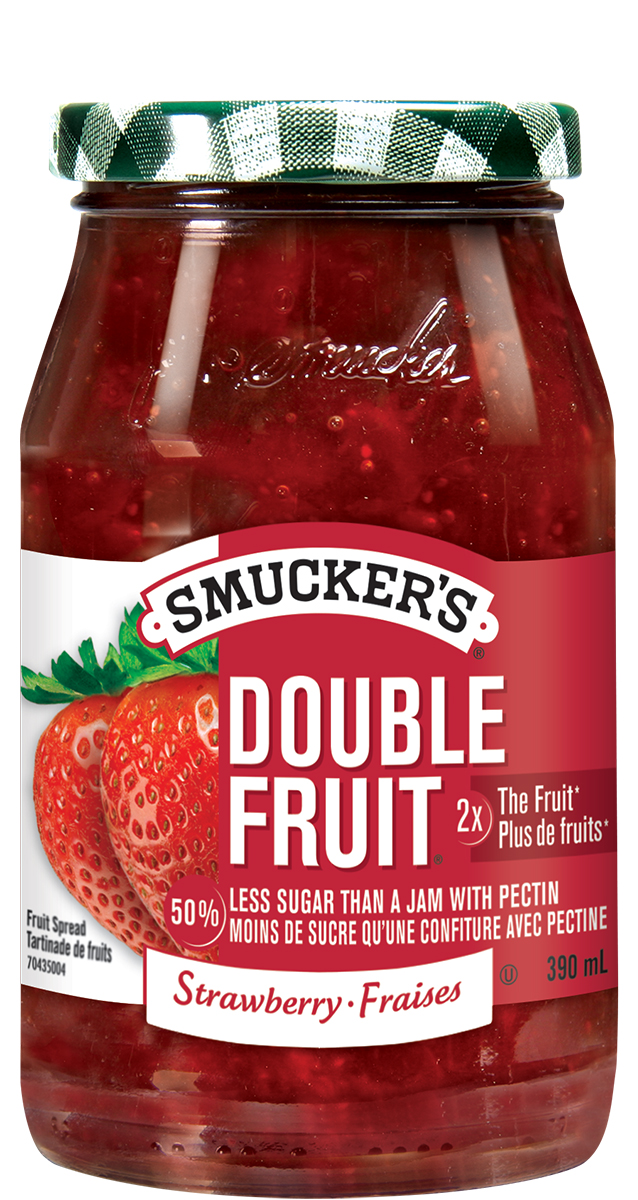 Smucker&apos;s® Double Fruit® Strawberry Fruit Spread