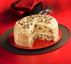 Vanilla Chocolate Chip Layer Cake