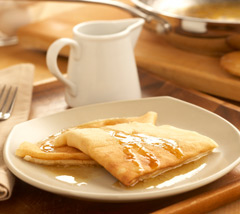 Maple Butter Cr&ecirc;pes