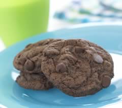 Biscuits au chocolat et brisures de chocolat