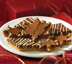 Chocolate Caramel Cookie Bark