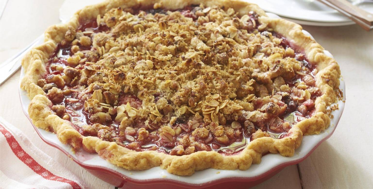 Berry Streusel Pie