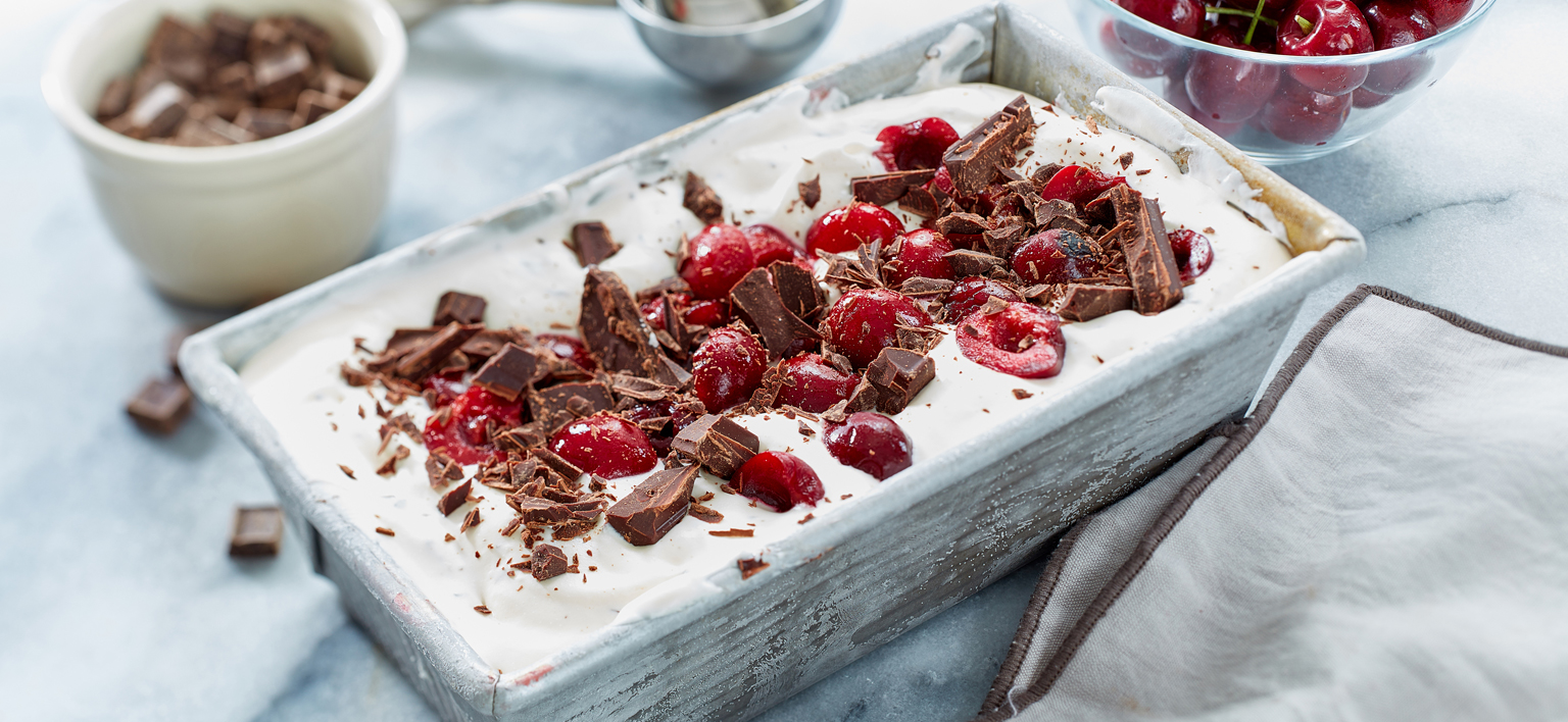 Chocolate-Cherry Ice Cream Cake Recipe: How to Make It