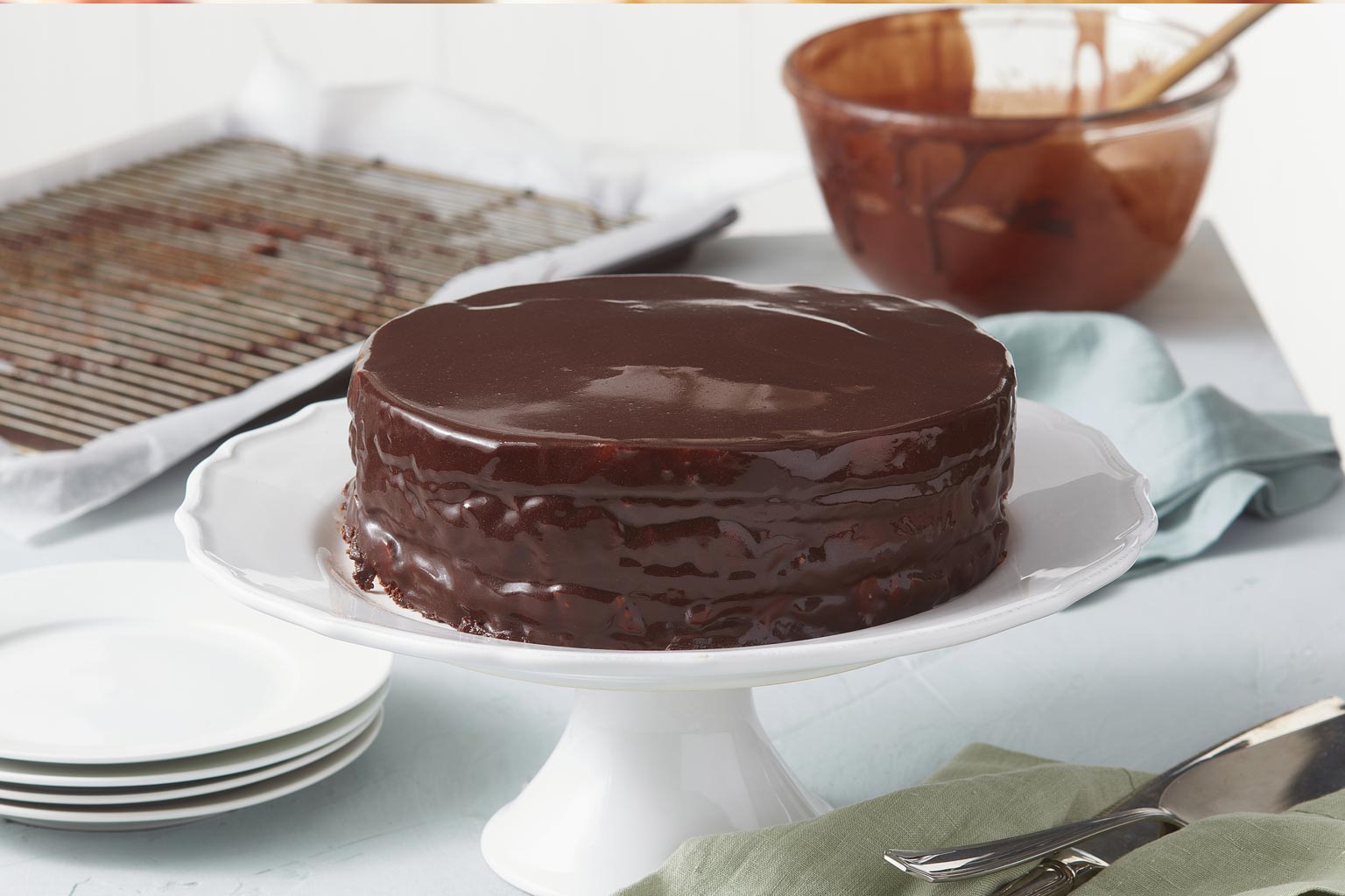 Chocolate Mocha Mousse Cake
