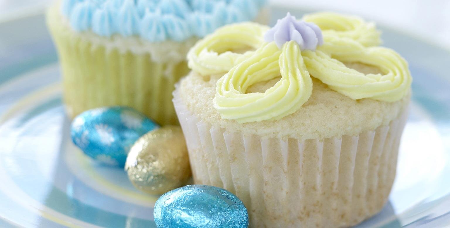 Surprise Spring Cupcakes