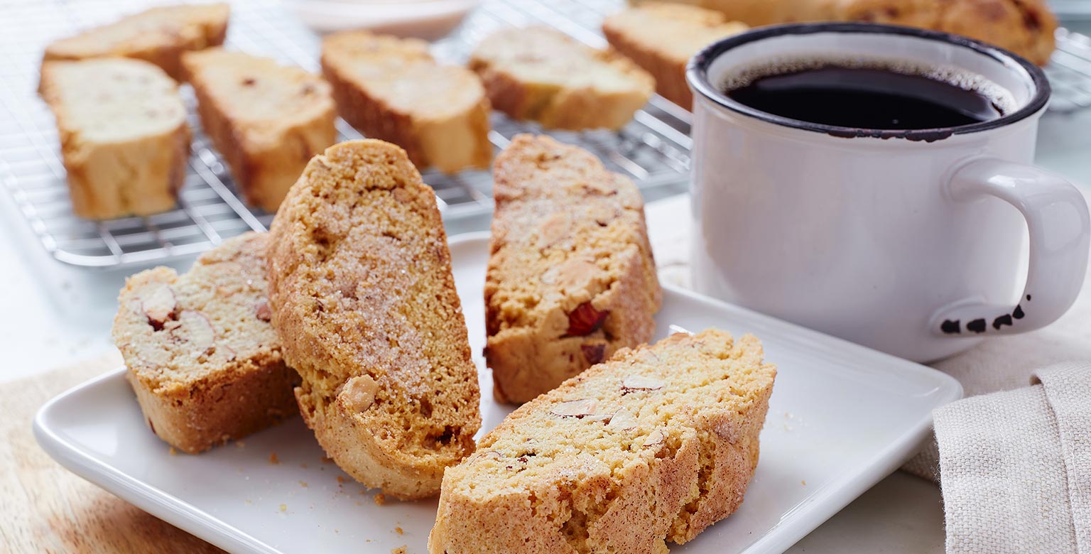 Toasted Almond Biscotti