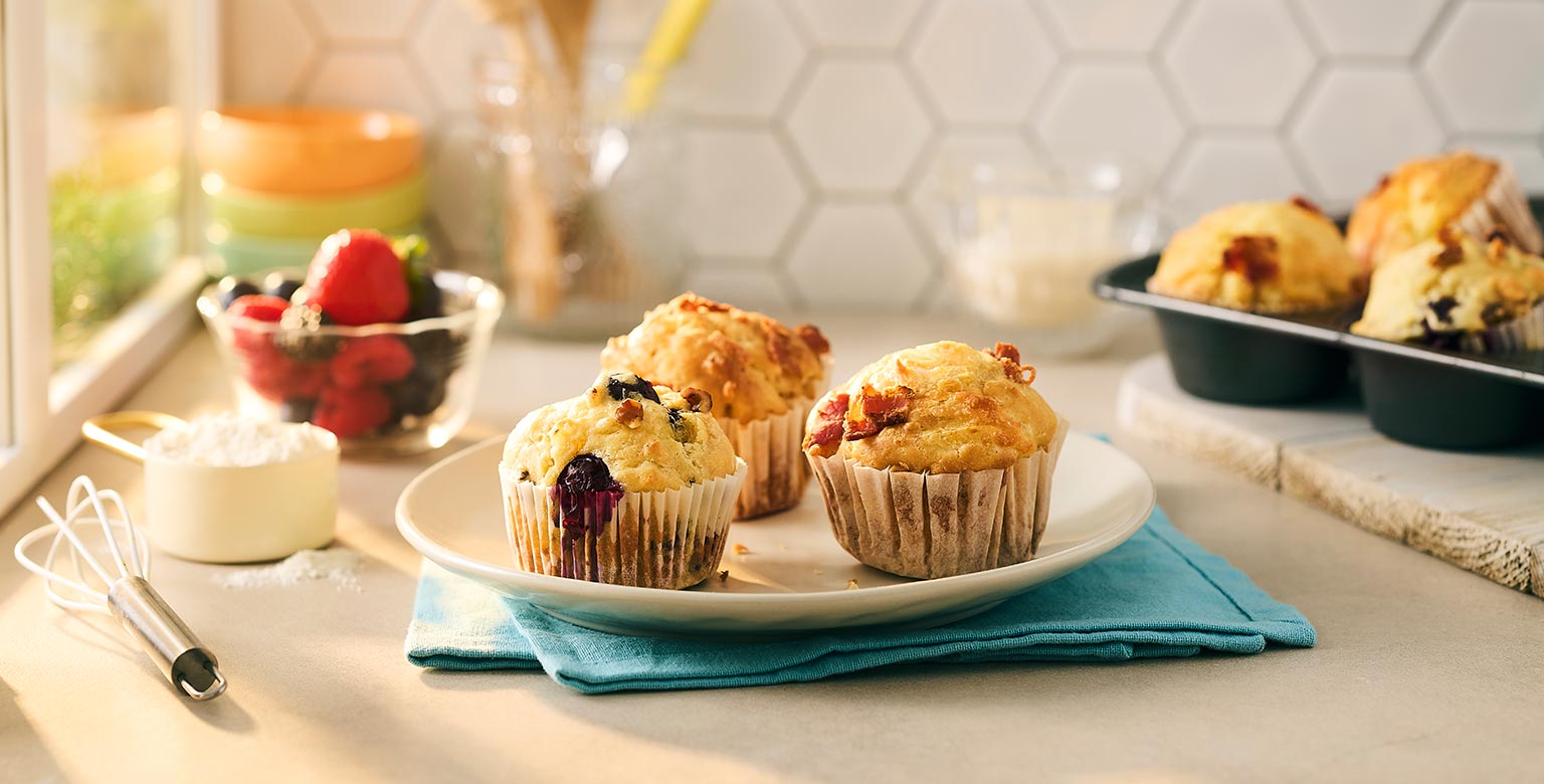 Cottage Cheese Breakfast Muffins