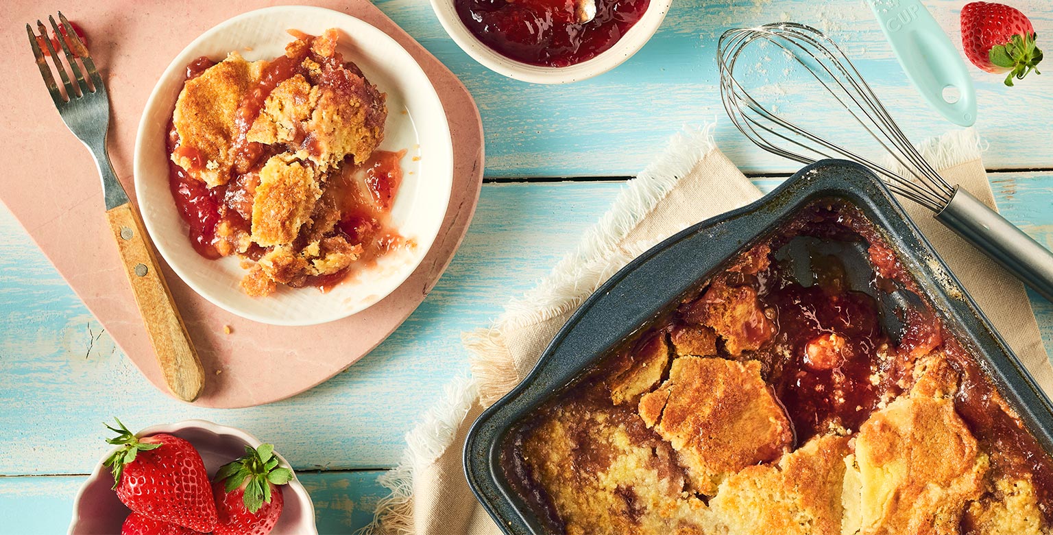 Easy Strawberry Crumble