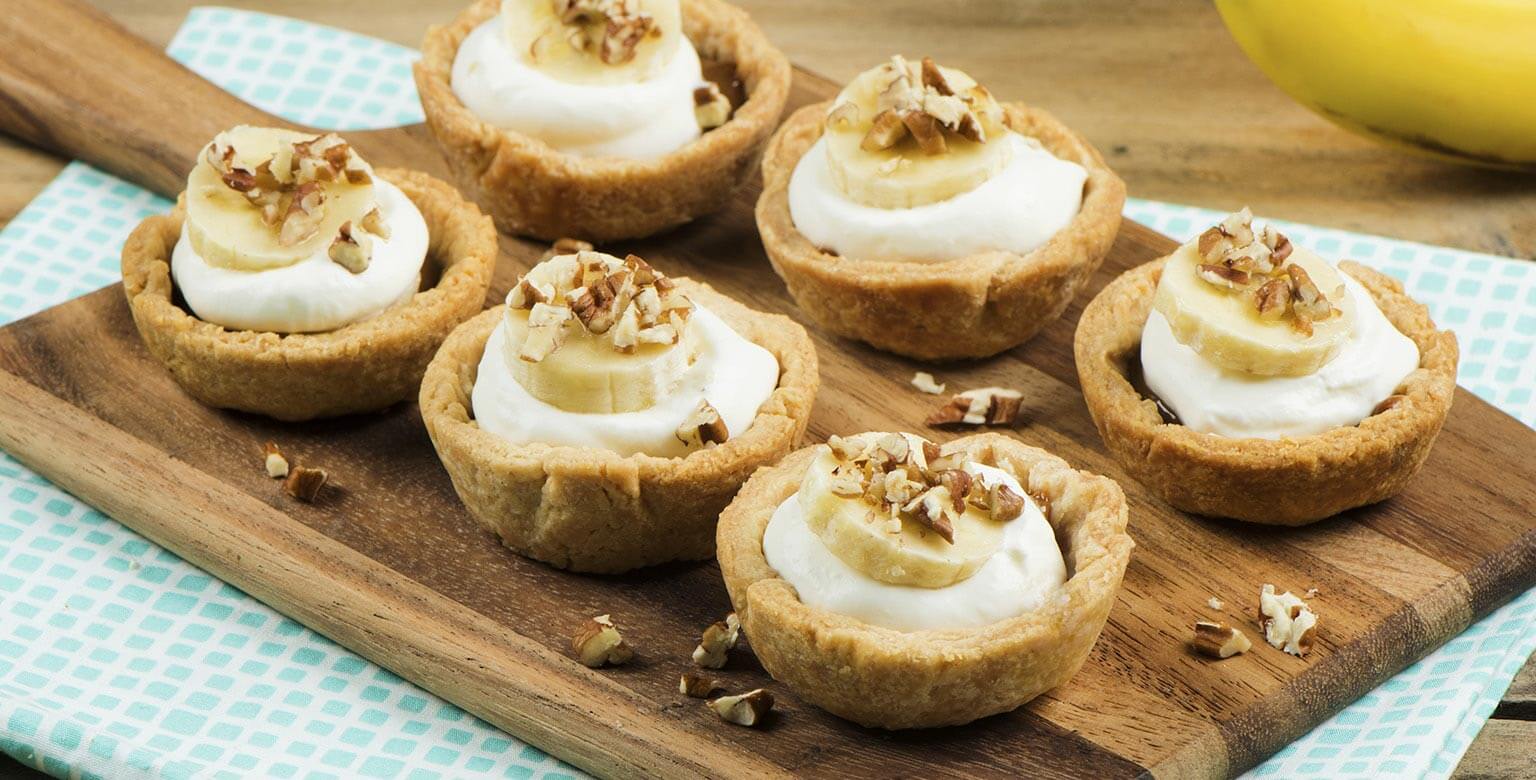 Mini Banoffee Cream Pies